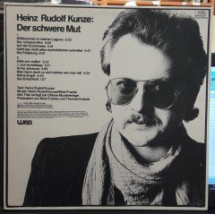 HEINZ RUDOLF KUNZE - DER SCHWERE MUT (1983) - PLAK 2.EL