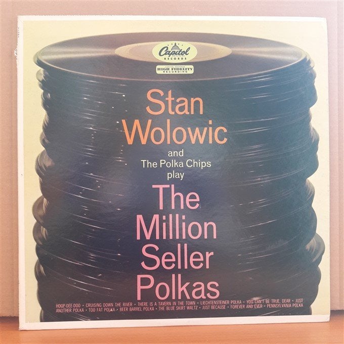 STAN WOLOWIC - THE MILLION SELLER POLKAS - LP 2.EL PLAK