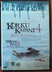 KORKU KAPANI 4 KANLI BAŞLANGIÇ - WRONG TURN 4 BLOODY BEGINNINGS - DVD 2.EL
