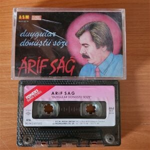 ARİF SAĞ - DUYGULAR DÖNÜŞTÜ SÖZE (1990) - KASET 2.EL