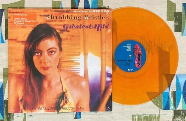 THROBBING GRISTLE - GREATEST HITS (1981) - LP EXPERIMENTAL ELECTRONIC 2019 ORANGE COLOURED EDITION SIFIR PLAK