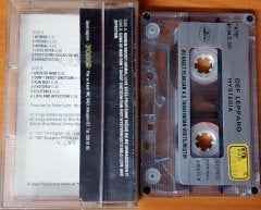 DEF LEPPARD - HYSTERIA (1987) PLAKSAN CASSETTE MADE IN TURKEY ''USED''