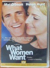 WHAT WOMEN WANT - MEL GIBSON - HELEN HUNT - DVD 2.EL 1. BÖLGE TR ALTYAZI YOKTUR