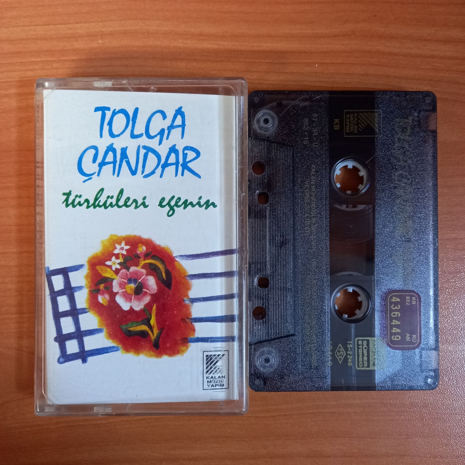 TOLGA ÇANDAR - TÜRKÜLERİ EGENİN (1987) - KASET 2.EL