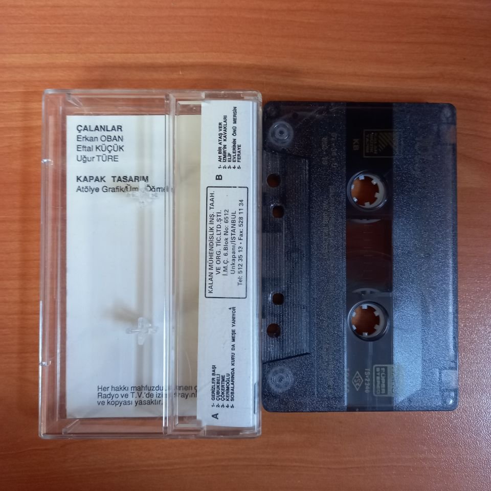 TOLGA ÇANDAR - TÜRKÜLERİ EGENİN (1987) - KASET 2.EL