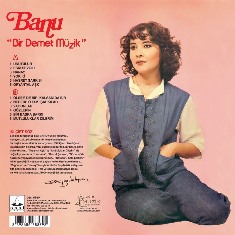 BANU (KIRBAĞ) - BİR DEMET MÜZİK (1981) - LP 2023 BASIM GATEFOLD SIFIR PLAK