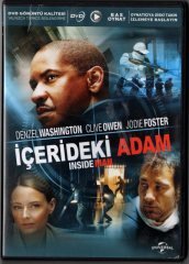 İÇERİDEKİ ADAM - INSIDE MAN - DENZEL WSHINGTON - BAS OYNAT DVD 2.EL