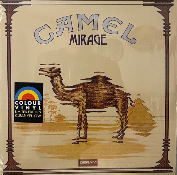CAMEL - MIRAGE (1974) - LP 2023 REMASTERED REISSUE ALBUM CLEAR YELLOW COLOURED VINYL ŞEFFAF SARI RENKLİ SIFIR PLAK