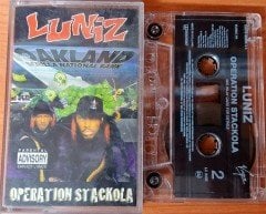 LUNIZ - OPERATION STACKOLA CASSETTE MADE IN HOLLAND ''USED''