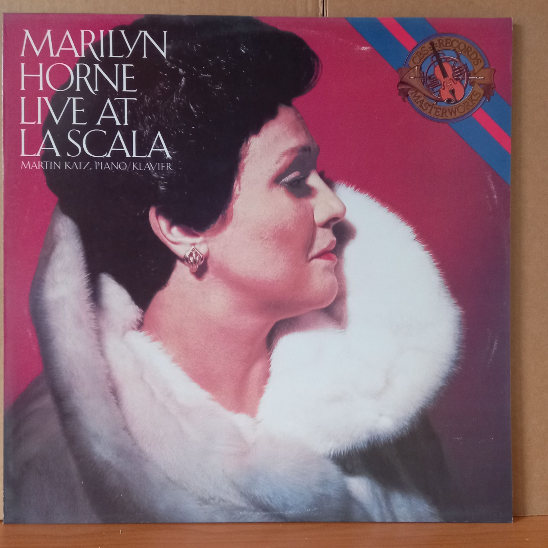 MARILYN HORNE - LIVE AT LA SCALA / MARTIN KATZ (1983) - LP 2.EL PLAK