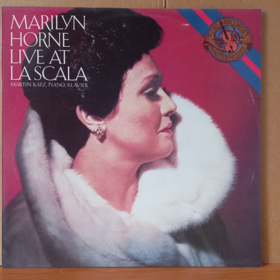 MARILYN HORNE - LIVE AT LA SCALA / MARTIN KATZ (1983) - LP 2.EL PLAK