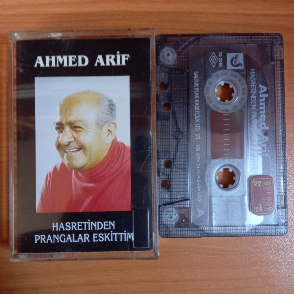 AHMED ARİF - HASRETİNDEN PRANGALAR ESKİTTİM (1989) - KASET 2.EL
