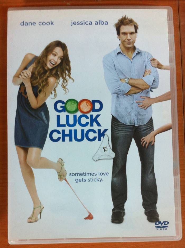GOOD LUCK CHUCK - JESSICA ALBA - DANE COOK - DVD 2.EL