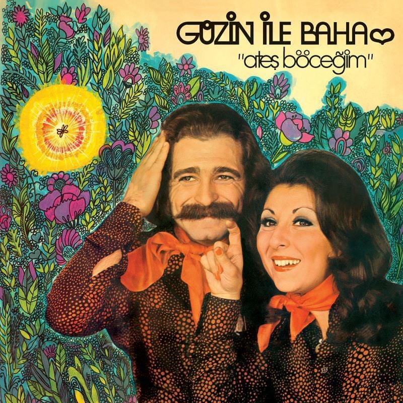 GÜZİN İLE BAHA - ATEŞ BÖCEĞİM (1977) - LP 2023 BASIM GATEFOLD SIFIR PLAK