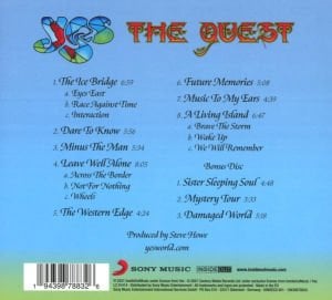 YES - THE QUEST (2021) LIMITED 2xCD DIGIPAK AMBALAJINDA SIFIR