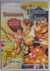 TARZAN & HAZİNE ADASI - ANİMASYON - DVD SIFIR