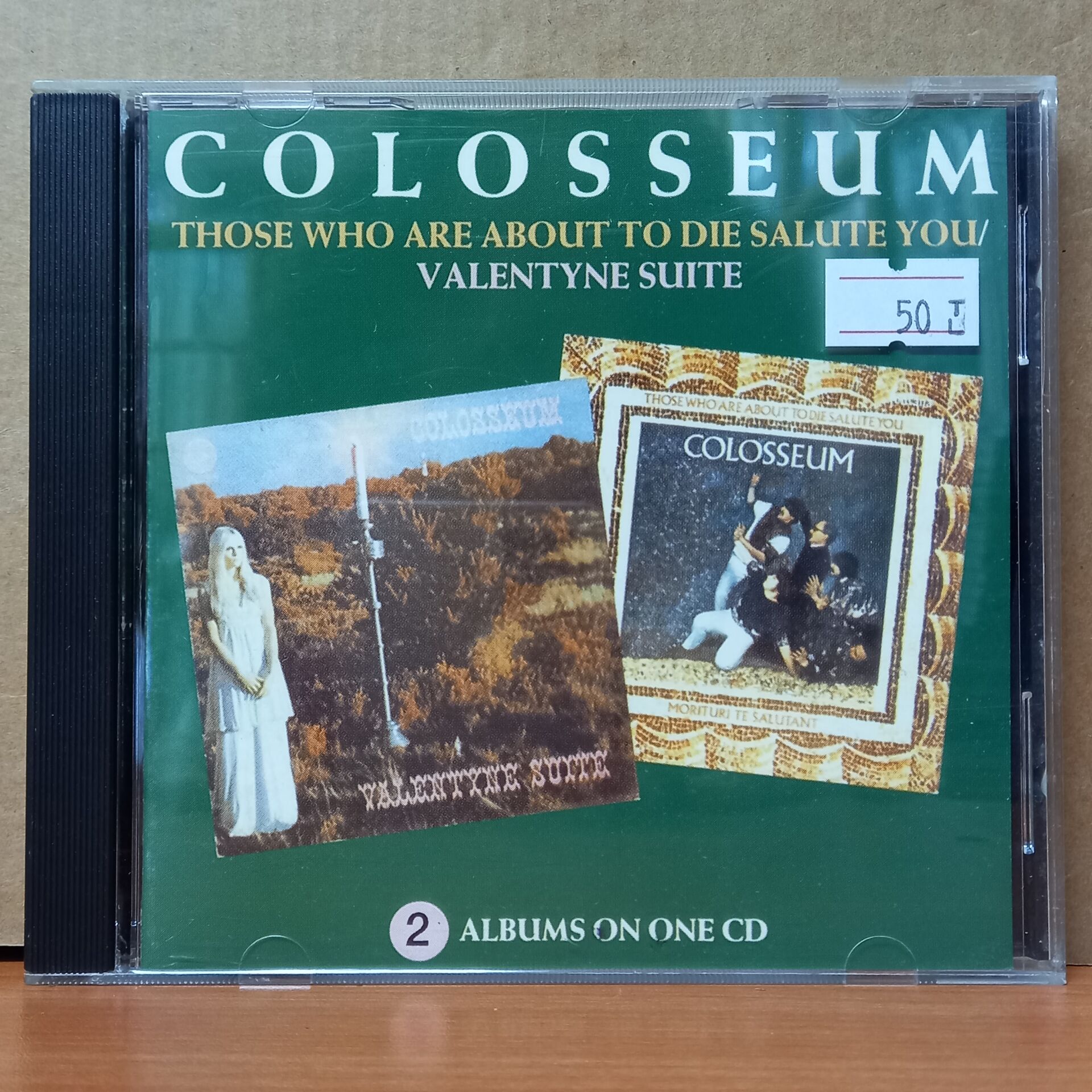 COLOSSEUM – THOSE WHO ARE ABOUT TO DIE SALUTE YOU / VALENTYNE SUITE - CD 2.EL