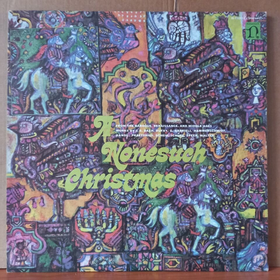 A NONESUCH CHRISTMAS / J.S. BACH, DUFAY, G. GABRIELI, HAMMERSCHMIDT, HANDL, SCHEIN, SCHÜTZ, SPEER - LP 2.EL PLAK