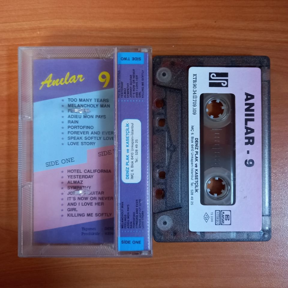 ANILAR 9 / HOTEL CALIFORNIA, YESTERDAY, LOVE STORY (1990) - KASET 2.EL