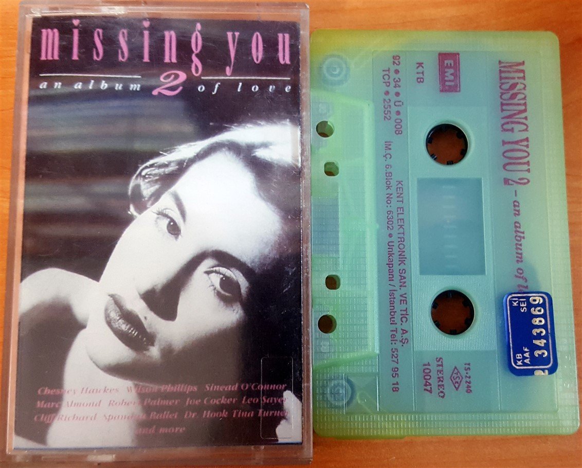 MISSING YOU 2 / AN ALBUM OF LOVE (1992) KASET 2.EL