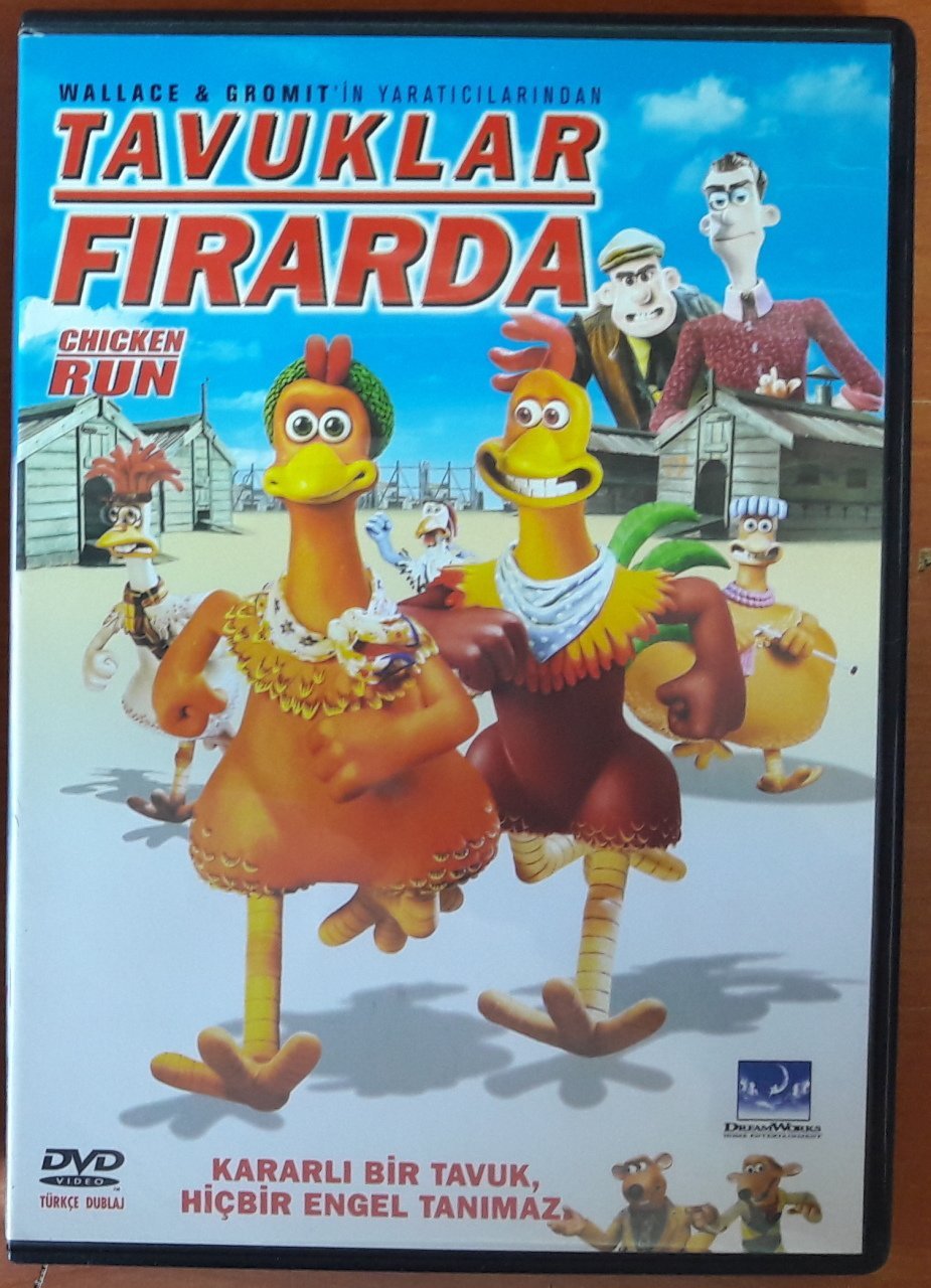 TAVUKLAR FİRARDA - CHICKEN RUN - DVD 2.EL