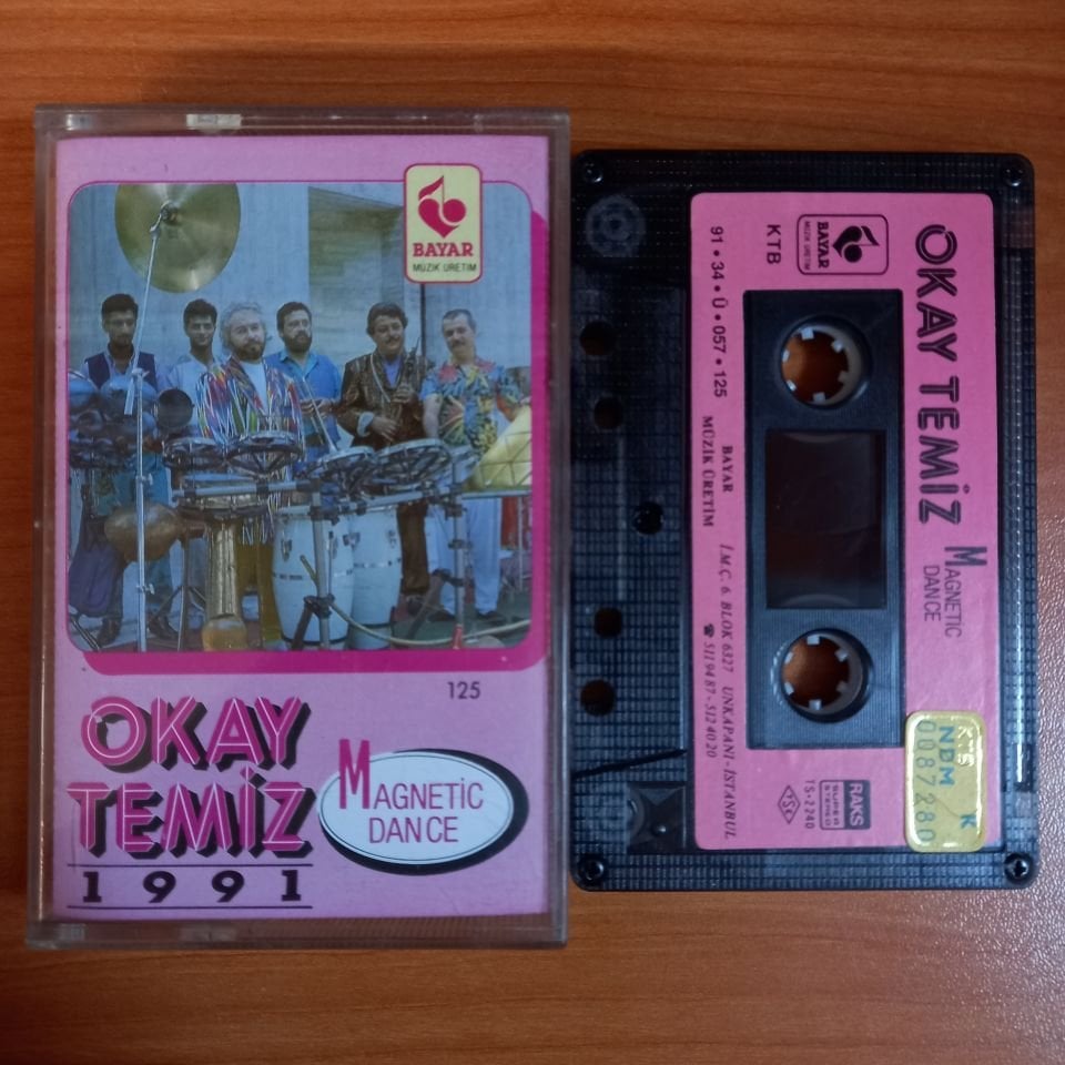 OKAY TEMİZ - MAGNETIC DANCE (1991) - KASET 2.EL