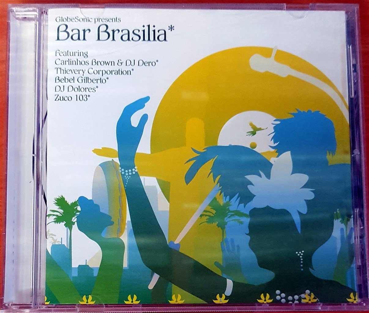 GLOBESONIC PRESENTS BAR BRASILIA (2005) BEBEL GILBERTO THIEVERY CORPORATION ZUCO 103 CD HOUSE LATIN FUTURE JAZZ 2.EL