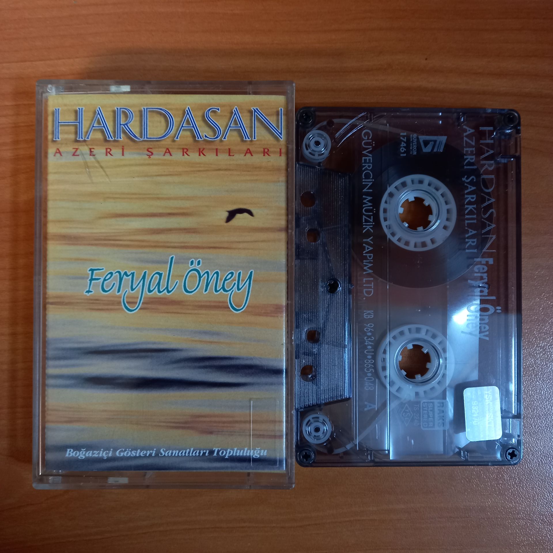 FERYAL ÖNEY - HARDASAN / AZERİ ŞARKILARI (1996) - KASET 2.EL