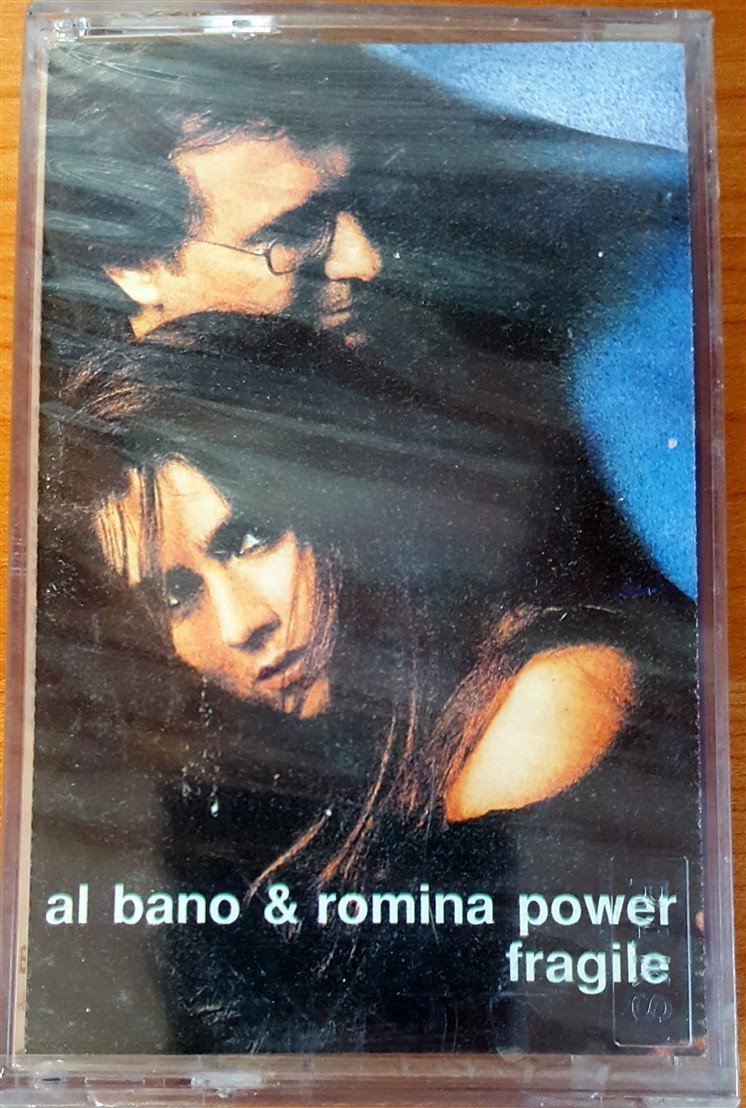 AL BANO & ROMINA POWER - FRAGILE (1989) MMY CASSETTE MADE IN TURKEY ''NEW'' PAPER LABEL