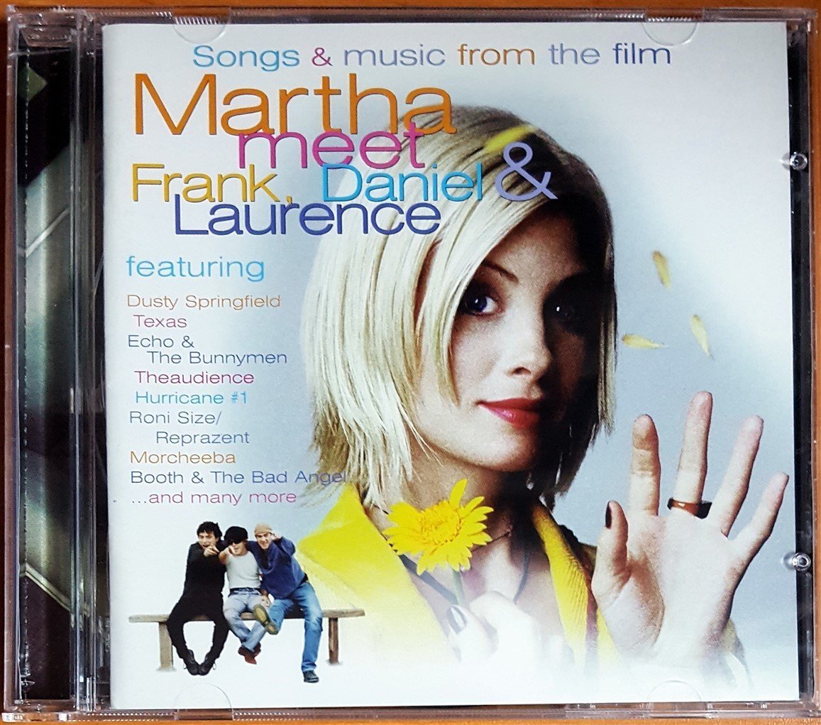 MARTHA MEET FRANK, DANIEL & LAURENCE SOUNDTRACK / TEXAS, DUSTY SPRINGFIELD, ECHO & THE BUNNYMEN, RONI SIZE, MORCHEEBA (1998) MERCURY RECORDS CD 2.EL