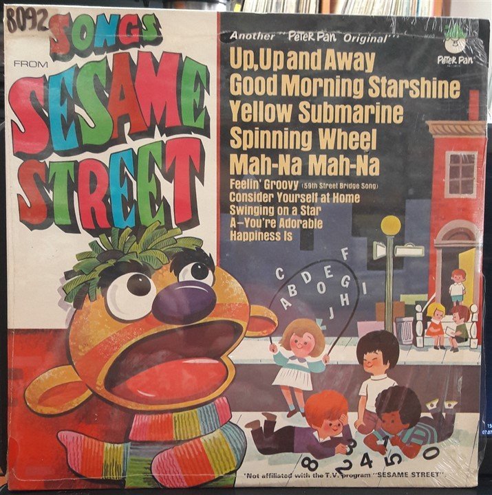 SONGS FROM SESAME STREET - YELLOW SUBMARINE... - SIFIR PLAK