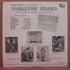 TREASURE ISLAND (1964) - WALT DISNEY - LP PLAK 2.EL