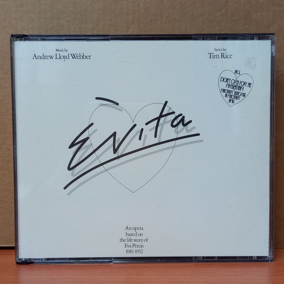 ANDREW LLOYD WEBBER, TIM RICE - EVITA (1976) - 2CD 2.EL