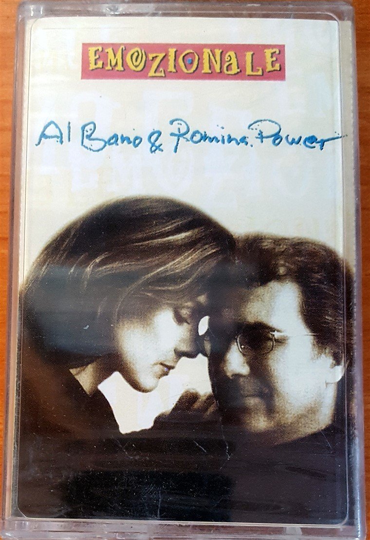 AL BANO & ROMINA POWER - EMOZIONALE CASSETTE MADE IN TURKEY ''NEW''