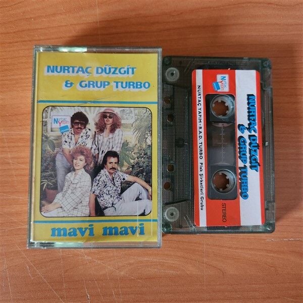 NURTAÇ DÜZGİT & GRUP TURBO - MAVİ MAVİ - KASET 2.EL