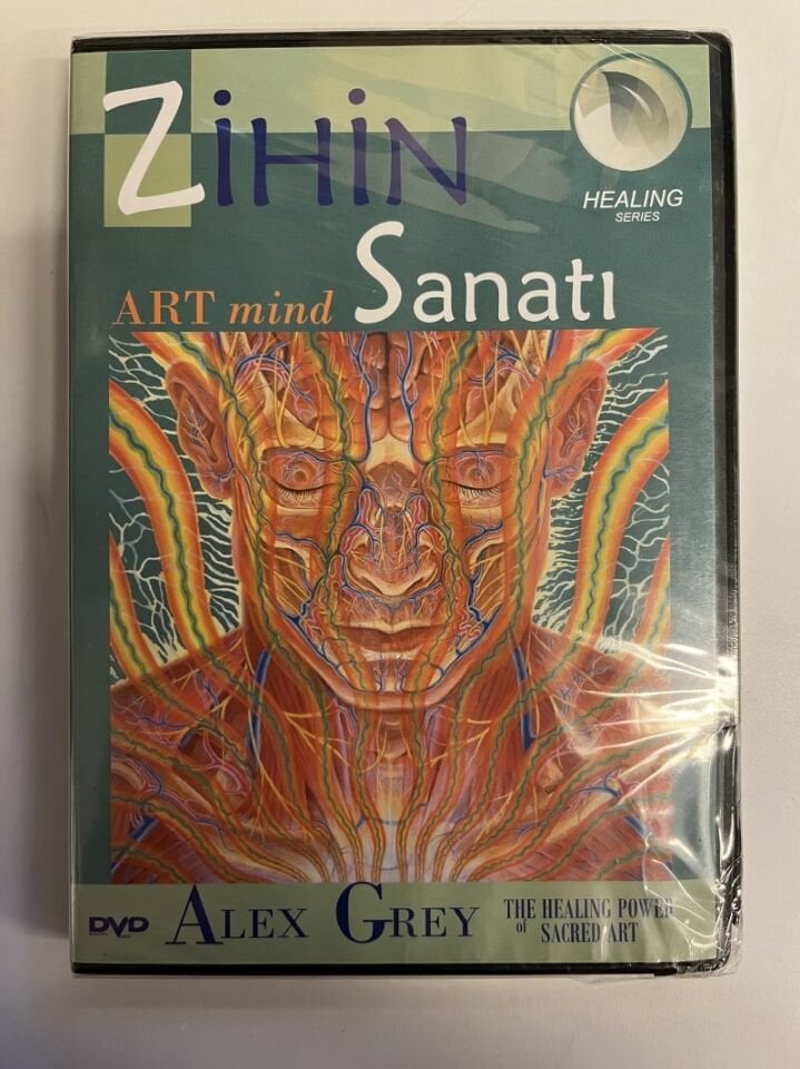 ZİHİN SANATI - THE HEALING POWER OF SACRED ART - ALEX GREY - DVD AMBALAJINDA SIFIR