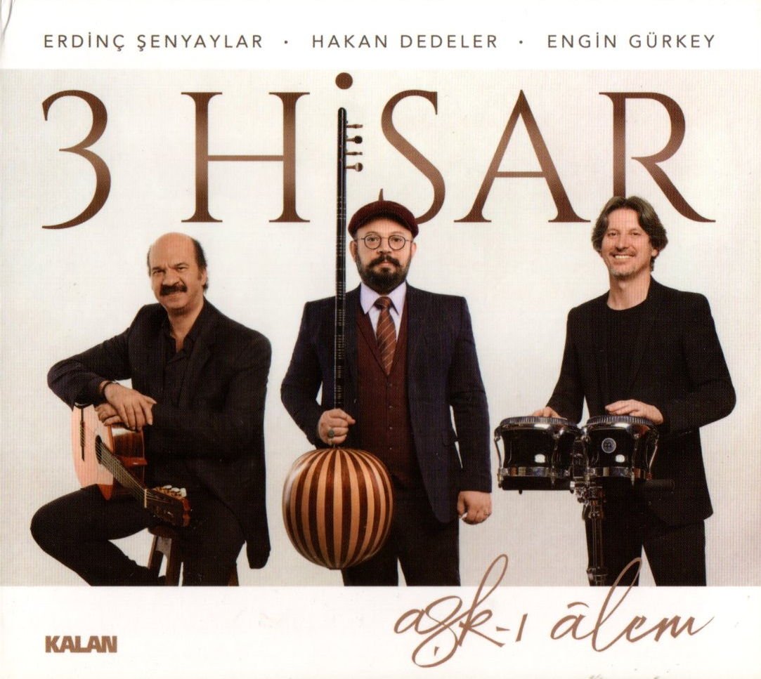 3 HİSAR - AŞK- I ALEM (2022) KALAN MÜZİK CD 2.EL