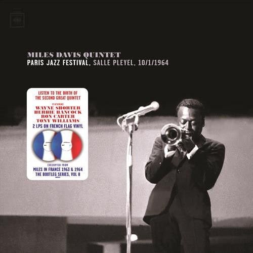MILES DAVIS QUINTET - PARIS JAZZ FESTIVAL, SALLE PLEYEL, 10/1/1964 (2024) - 2LP FRENCH FLAG VINYL SIFIR PLAK