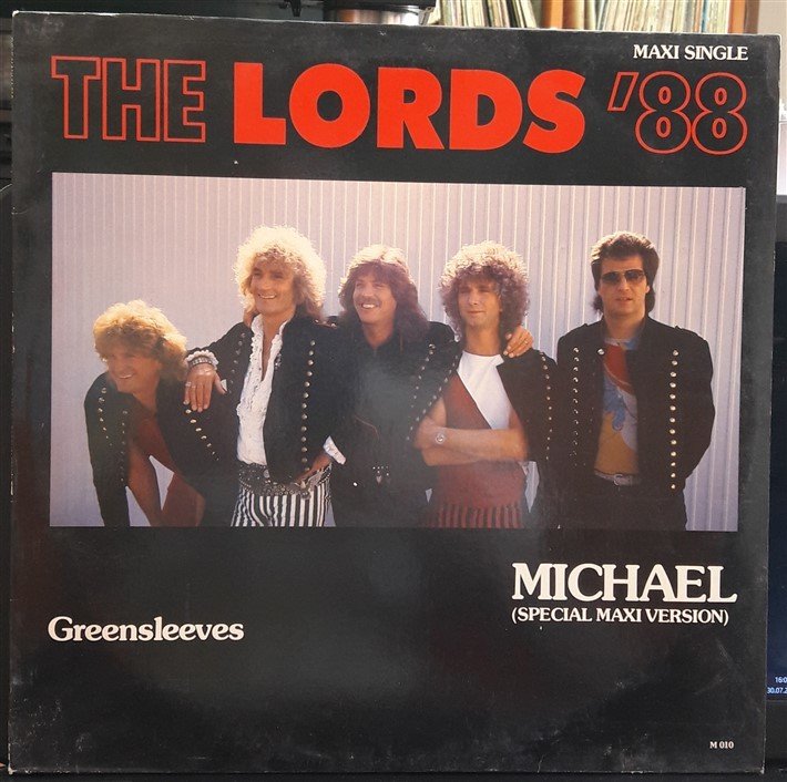 THE LORDS - MICHAEL (1988) - 12'' MAXI SINGLE VINYL PLAK 2.EL