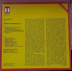 BERLIOZ: SYMPHONIE FANTASTIQUE, IGOR MARKEVITCH - PLAK 2.EL