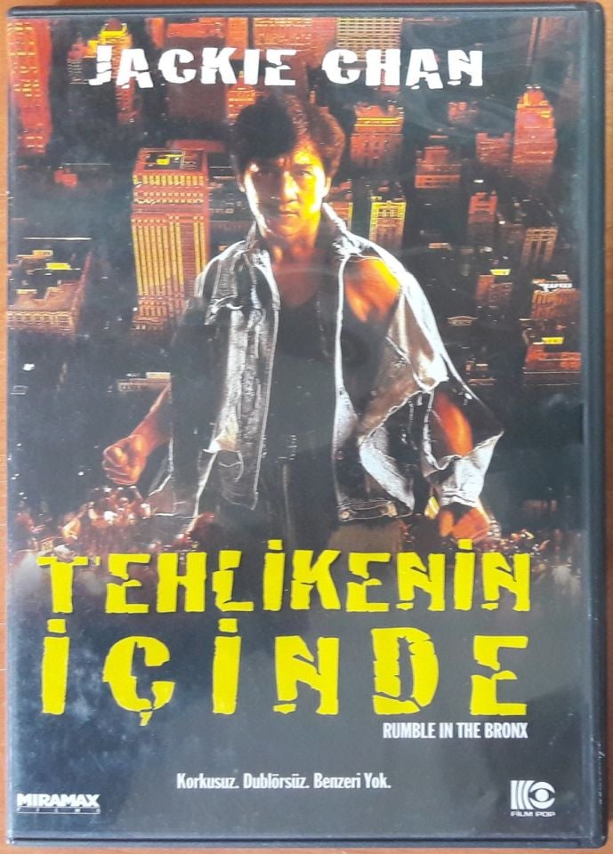 TEHLİKENİN İÇİNDE - RUMBLE IN THE BRONX - JACKIE CHAN - DVD 2.EL