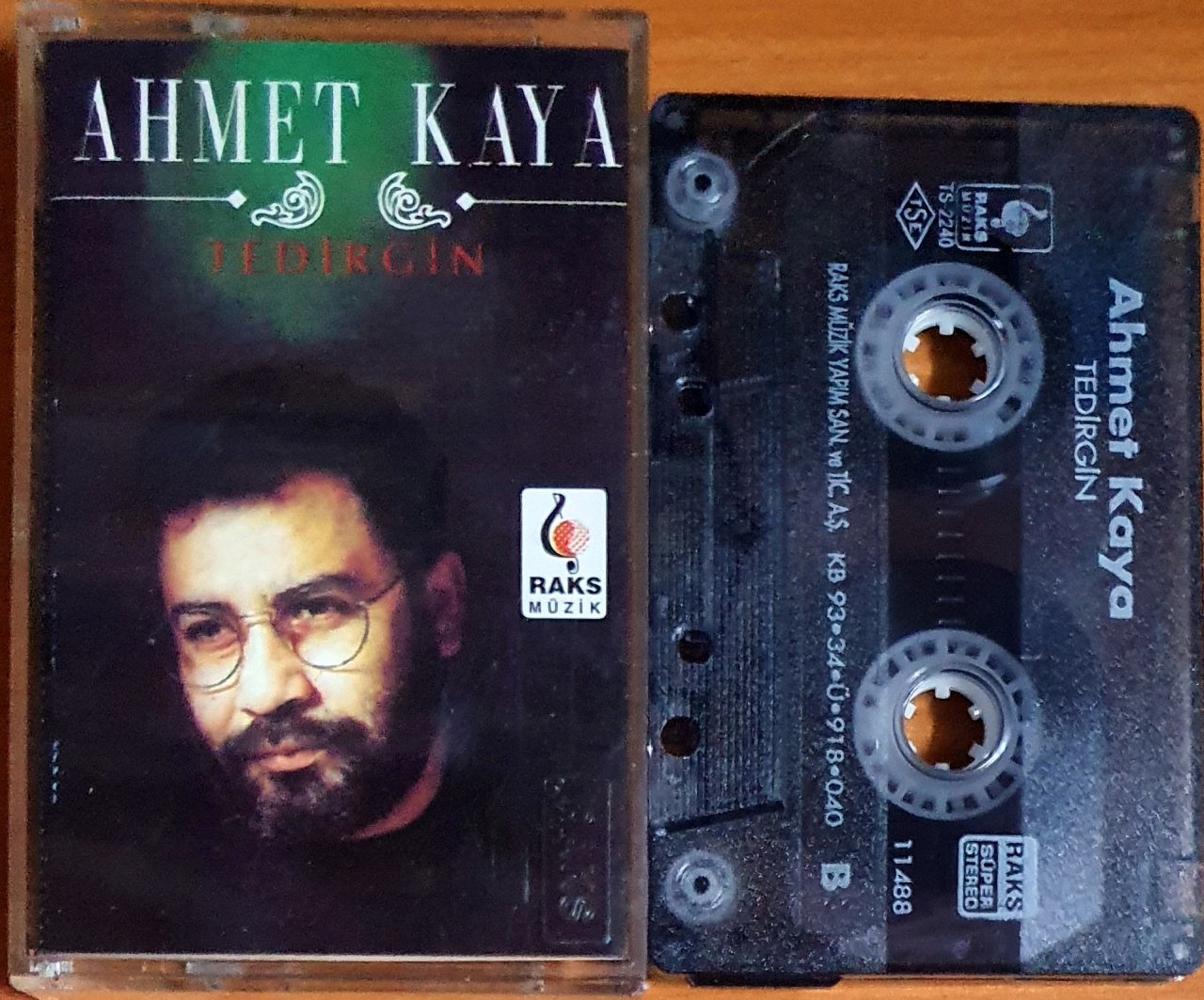 AHMET KAYA - TEDİRGİN (1993) - KASET 2.EL