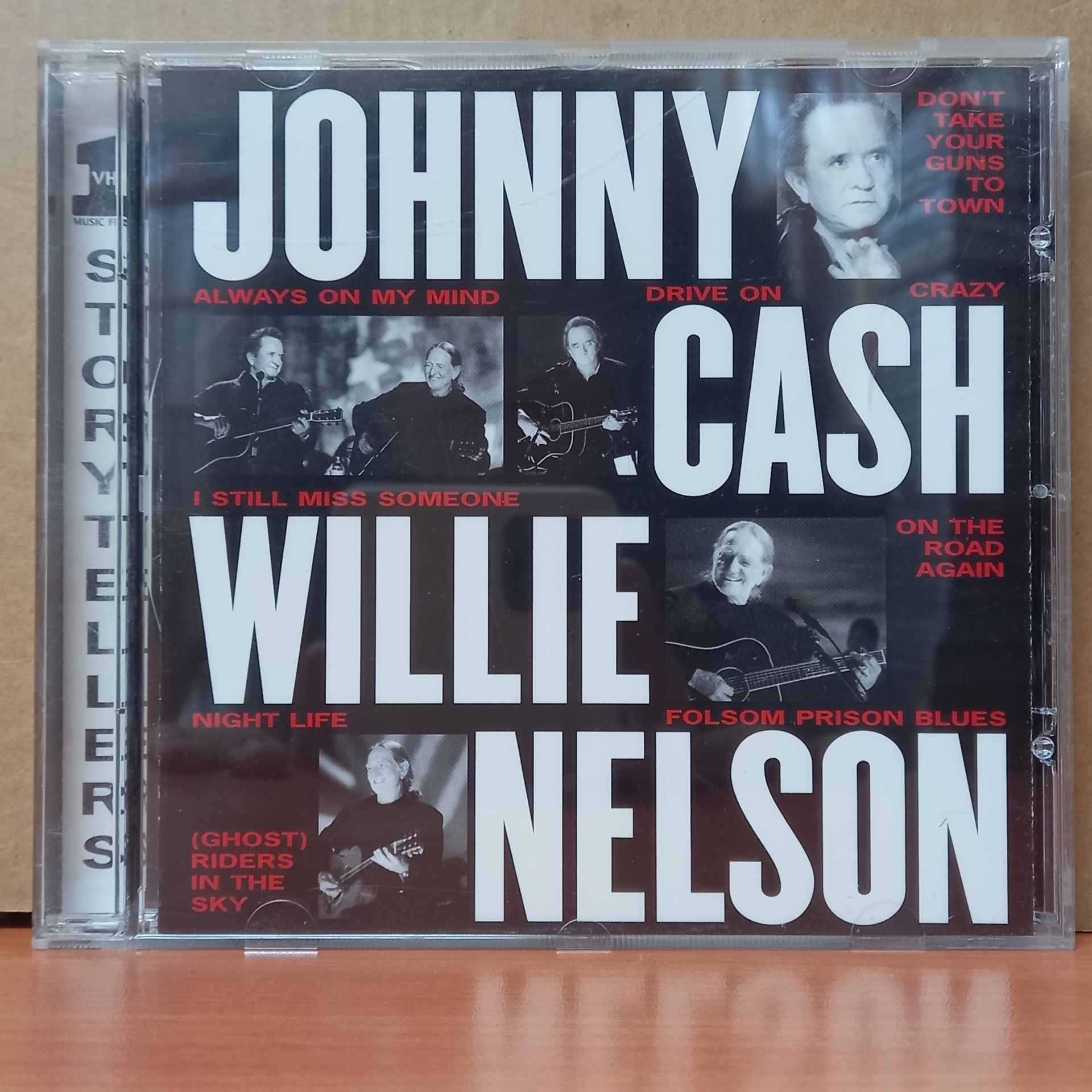 JOHNNY CASH / WILLIE NELSON - VH1 STORYTELLERS (1998) - CD 2.EL