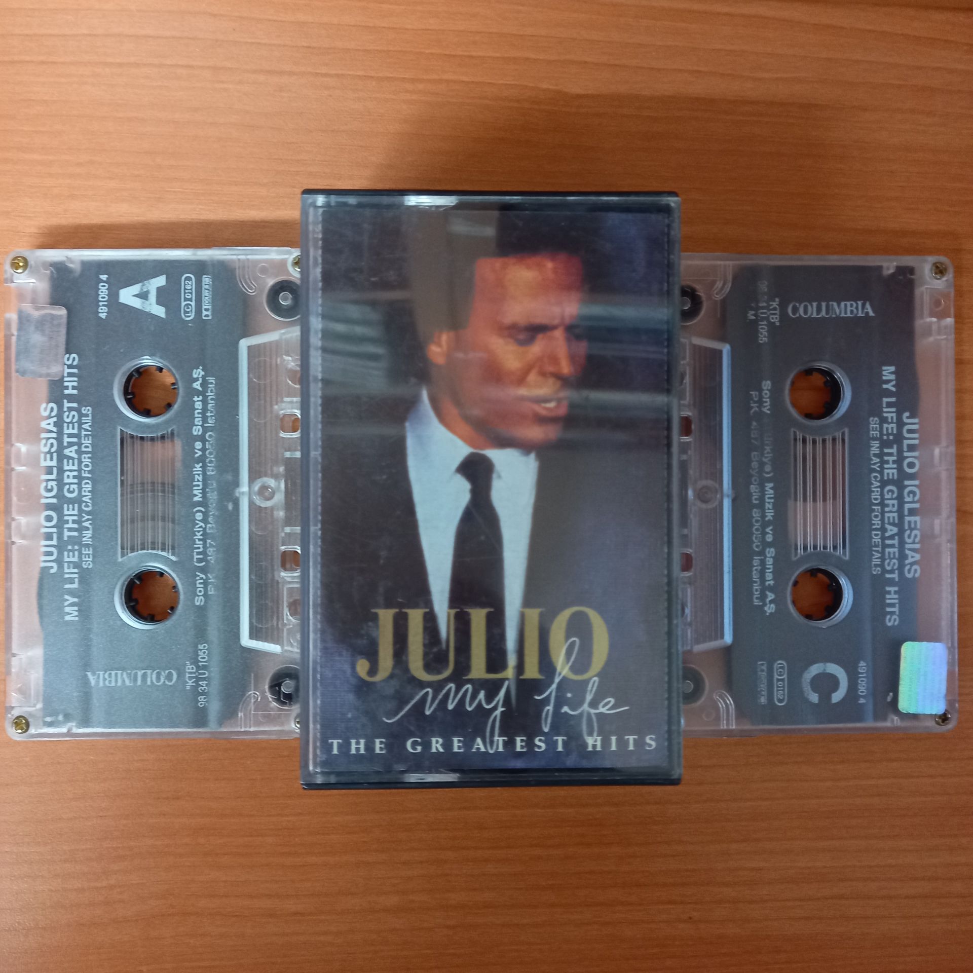 JULIO IGLESIAS - MY LIFE / THE GREATEST HITS (1998) - KASET 2.EL