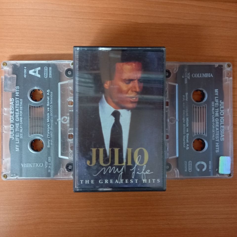 JULIO IGLESIAS - MY LIFE / THE GREATEST HITS (1998) - KASET 2.EL