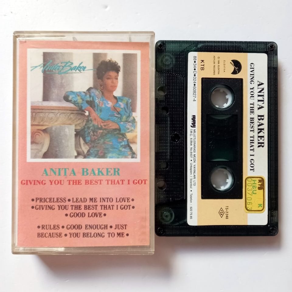 ANITA BAKER - GIVING YOU THE BEST THAT I GOT (1988) - KASET 2.EL