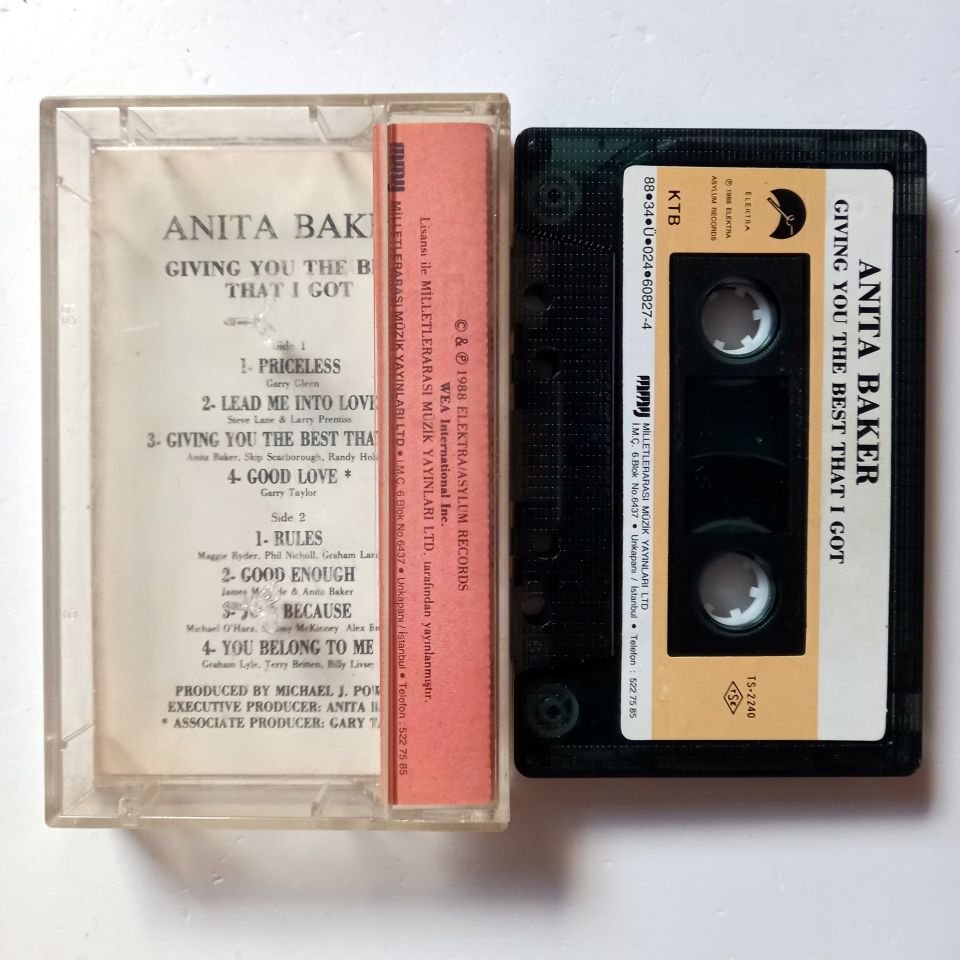 ANITA BAKER - GIVING YOU THE BEST THAT I GOT (1988) - KASET 2.EL