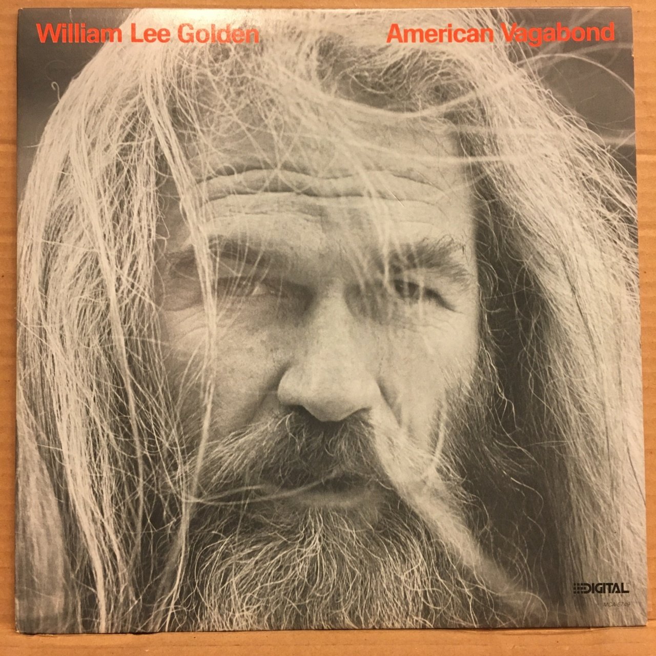 WILLIAM LEE GOLDEN - AMERICAN VAGABOND (1986) 2.EL PLAK