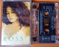 DIANA ROSS - VOICE OF LOVE (1996) CASSETTE MADE IN UK ''USED''