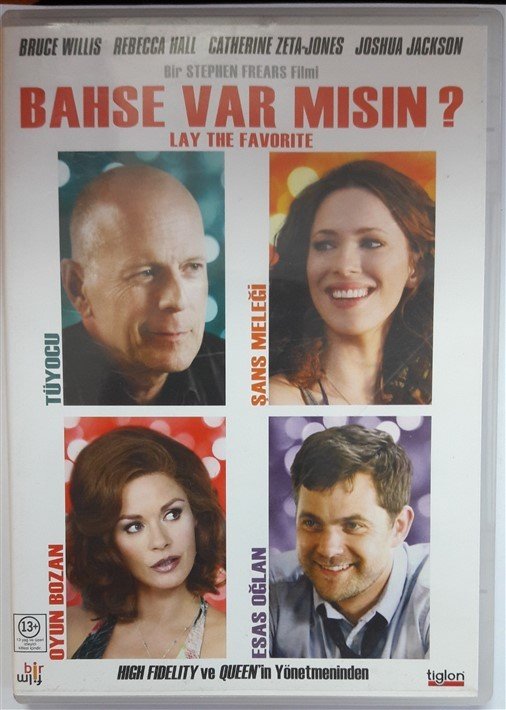 BAHSE VAR MISIN ? LAY THE FAVORITE - BRUCE WILLIS - REBECCA HALL - CATHERINE ZETA-JONES - STEPHEN FEARS - DVD 2.EL